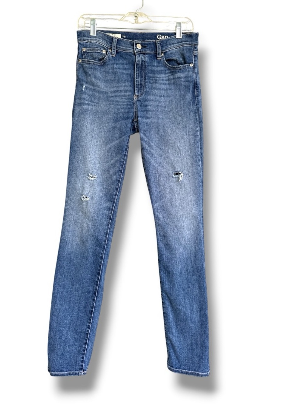 GAP Resolution Slim Straight Jeans in Vintage Blue Wash Waist 28